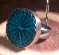 Anillo de Crin y Plata